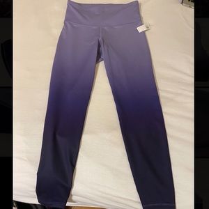 NWT purple ombré work out leggings from Old Navy